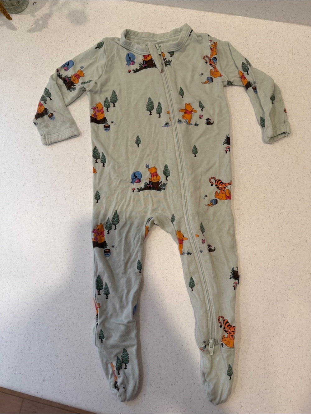 Kyte Baby Winnie the Pooh Zippered Footie